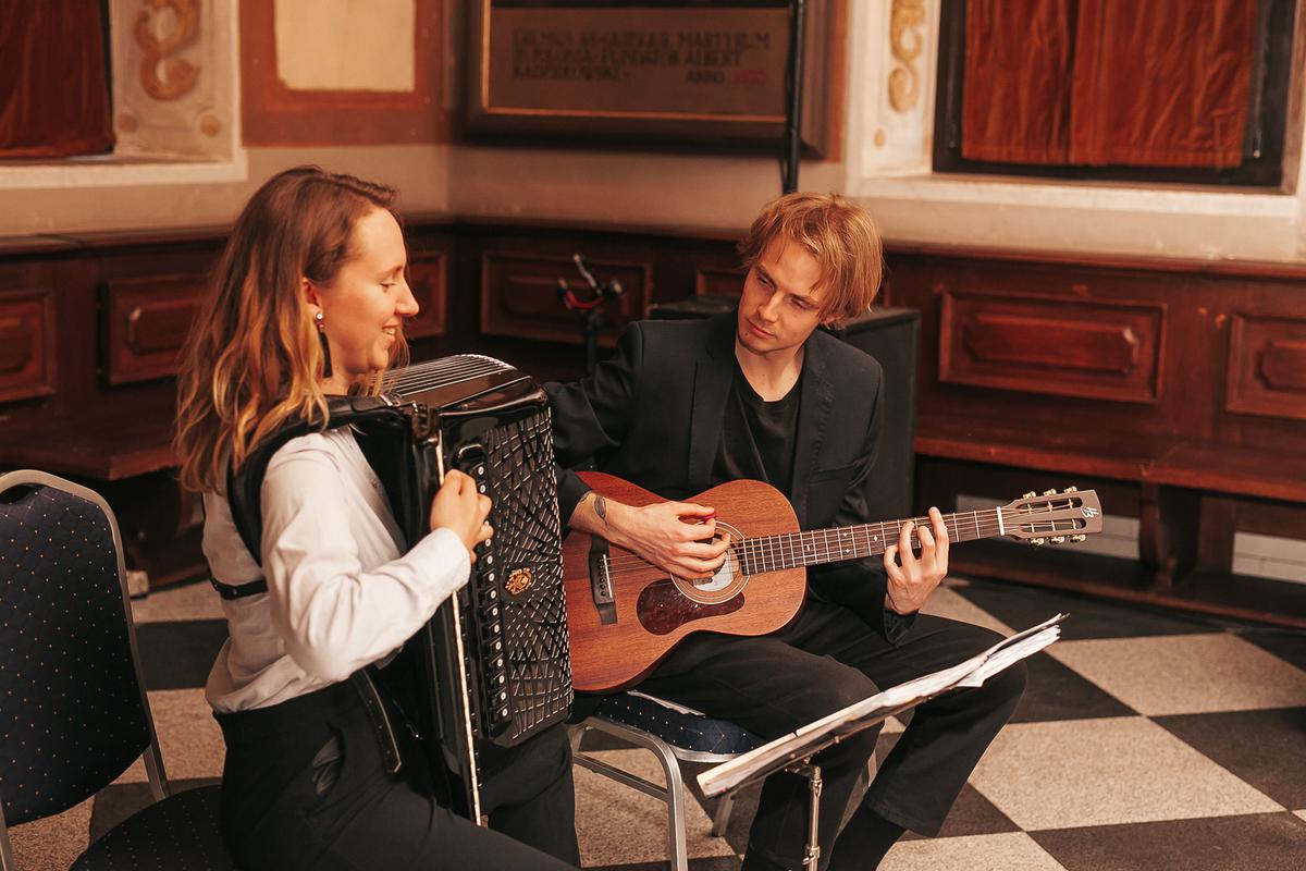 Gitara Akordeonas || Mantas ir Girmantė #2